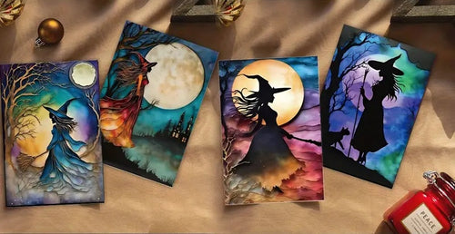 Blank Witchy Cards