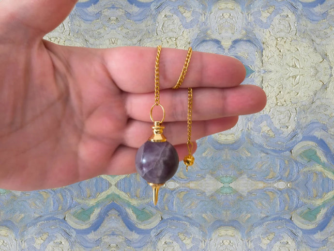 Golden Plated Ball Pendulum