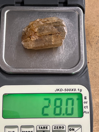 Golden/Yellow Scapolite, Raw (28 Grams)