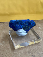Chalcostibite and Azurite