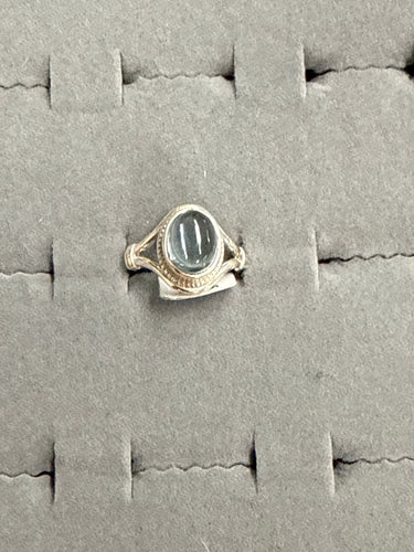 Blue Topaz Ring Size 5