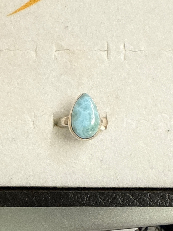Larimar Ring Size 8