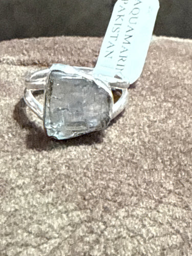 Aquamarine Ring Size 7