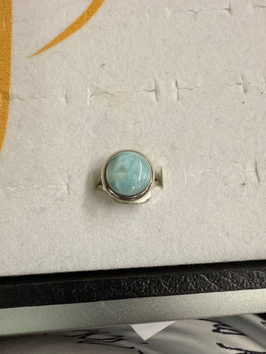 Larimar  Ring Size 7