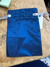 Blue W/Silver Pull Tarot Bag