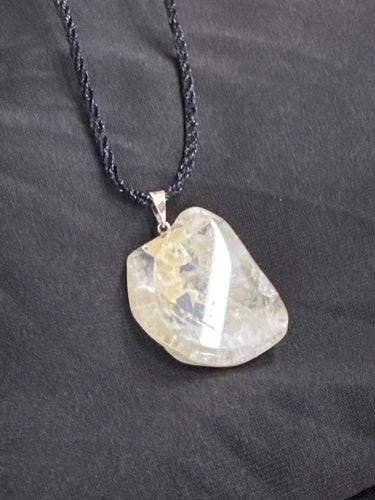 Citrine Slice Necklace