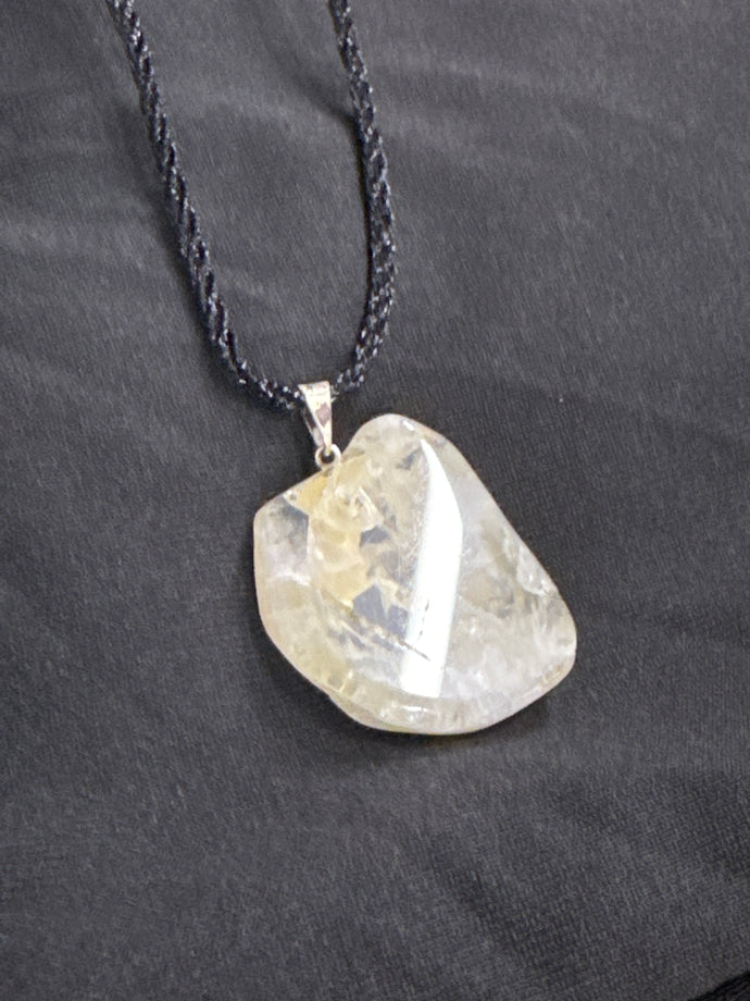 Citrine Slice Necklace