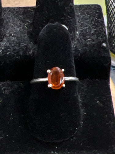 Orange Kyanite Ring Size 6