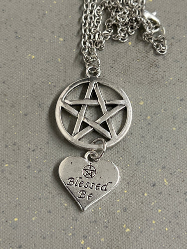 Blessed Be Pentacle Necklace