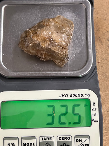 Golden/Yellow Scapolite, Raw (32.5 Grams)