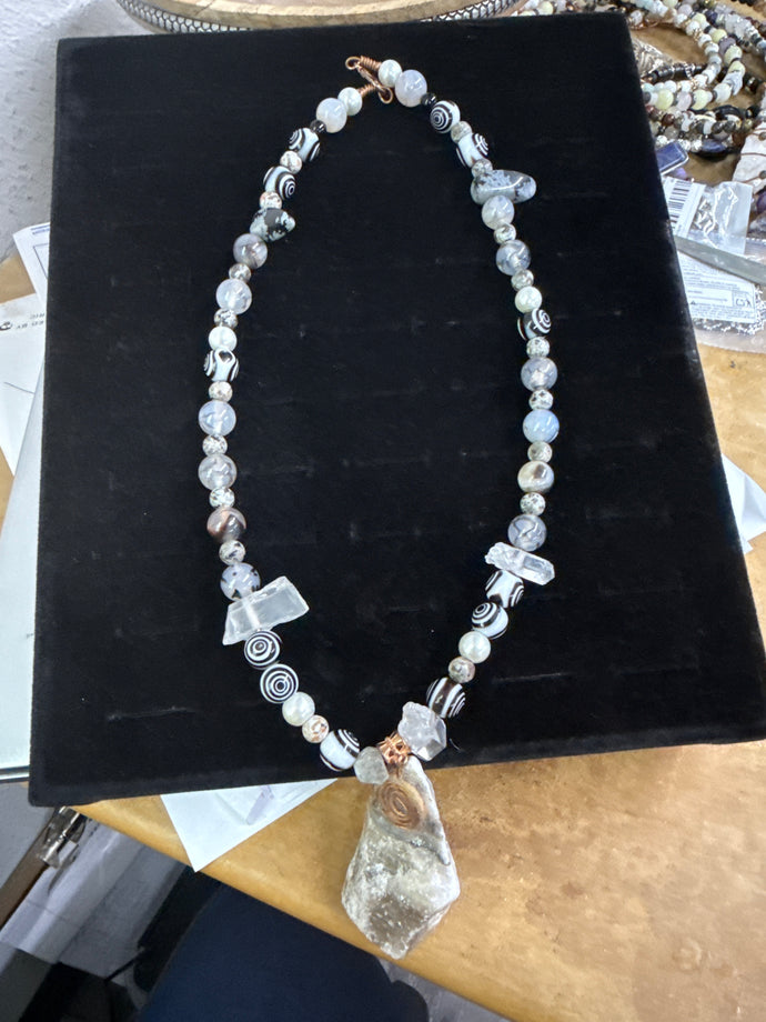 Mixed Stone Necklace