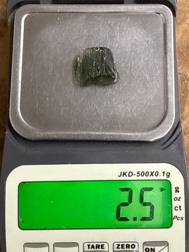 Moldavite 2.5 Grams