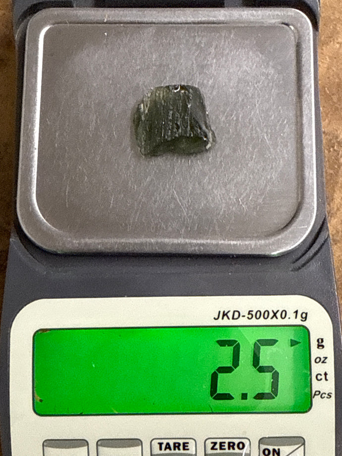 Moldavite 2.5 Grams