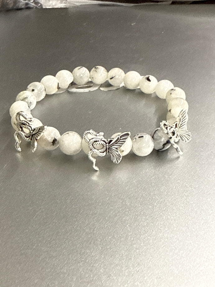 Snake and Butterfly Transformation Bracelet