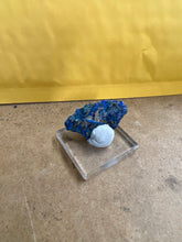 Chalcostibite and Azurite