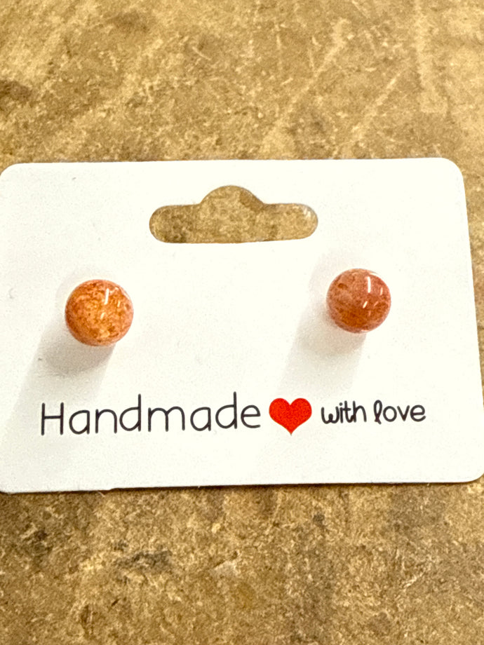 Sunstone Earrings