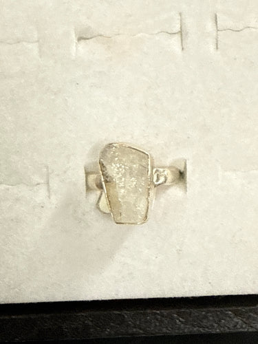 Rainbow Moonstone Ring Size 7