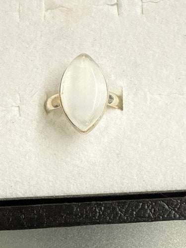 Selenite Ring Size 9
