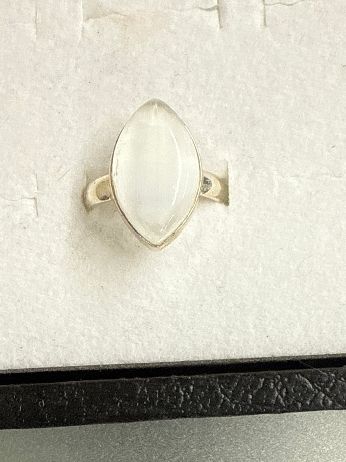 Selenite Ring Size 9