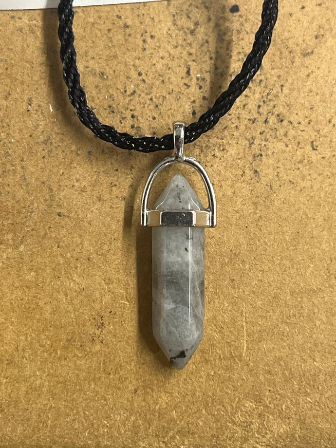 Labradorite Point Necklace