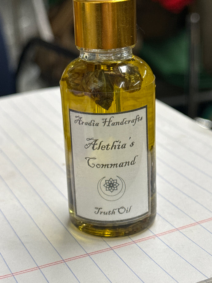 Alethia's Command (Truth Oil)