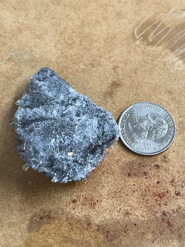 Clear Quarts Needle Cluster (11)