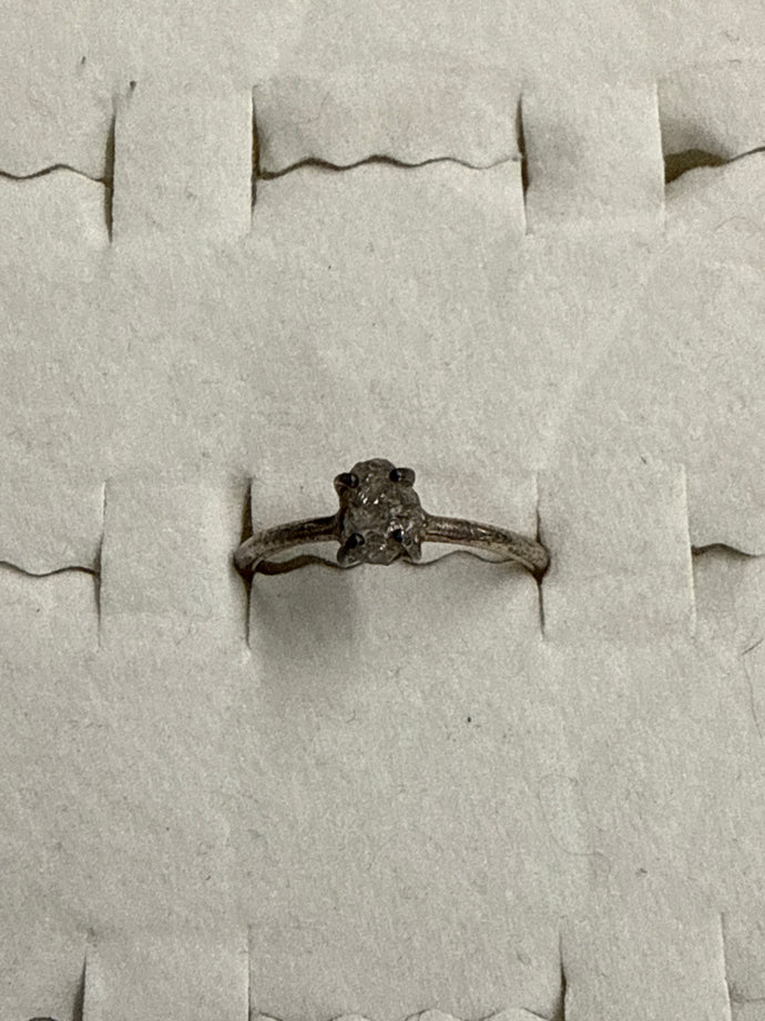 Black Diamond Ring Size 8