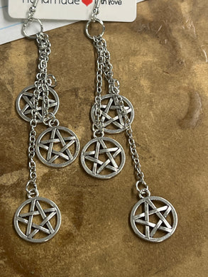 Pentacle Earrings