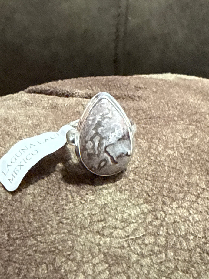 Laguna Lace Agate Ring Size 7