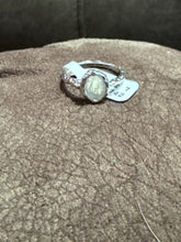 Rainbow Moonstone Ring  Size 7