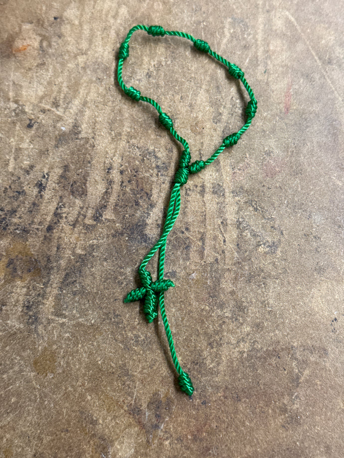 Blessed Prosperity/Luck 7 Knot Bracelet