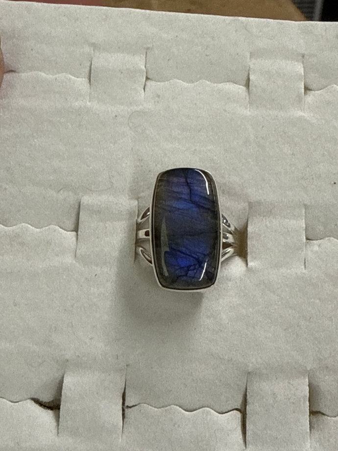 Labradorite Ring Size 7