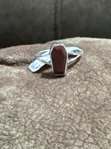 Dragon’s Blood Jasper Ring Size 9