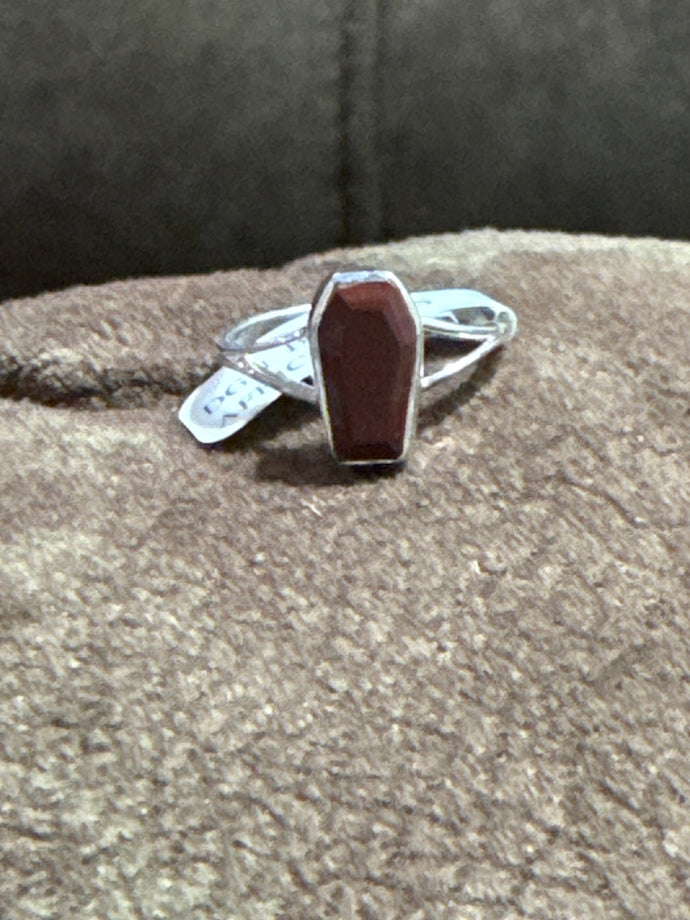 Dragon’s Blood Jasper Ring Size 9
