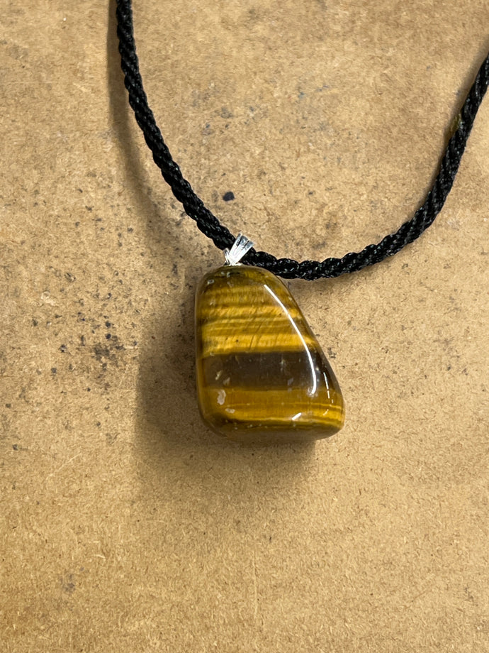 Tiger's Eye (Golden) Tumbled Necklace
