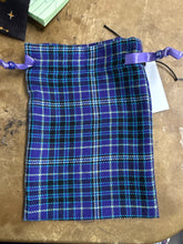 Purple and Blue Plaid Tarot Bag