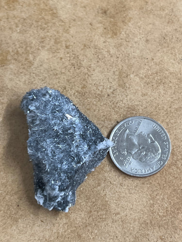 Clear Quarts Needle Cluster (8)