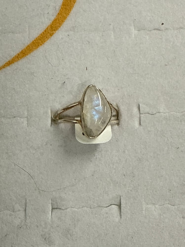 Rainbow Moonstone Ring Size 9
