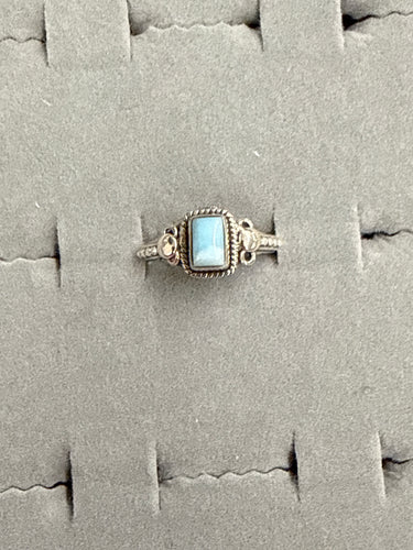 Larimar Ring Size 6