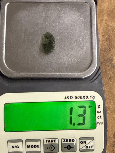 Moldavite 1.3 Grams