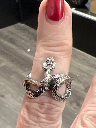 Wrapped Snake Ring