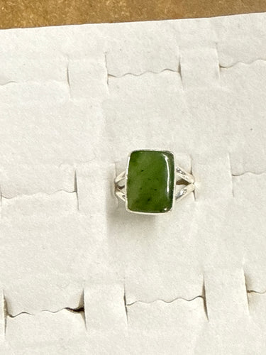 Nephrite Jade Ring Size 8