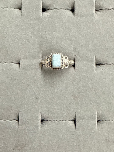 Larimar Ring Size 4