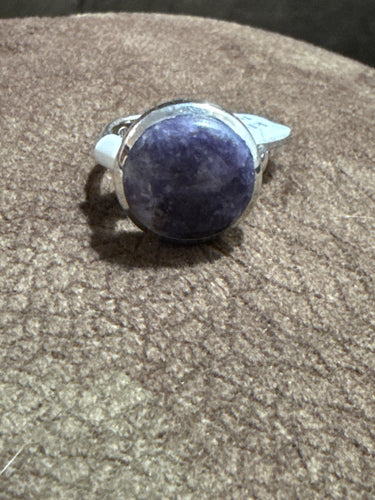 Lepidolite Ring Size 8