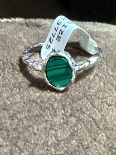 Malachite Ring Size 9