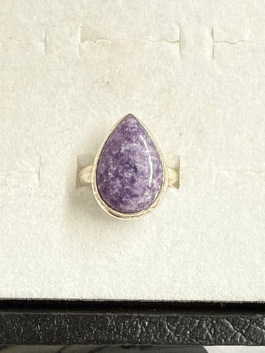 Lepidolite Ring Size 9