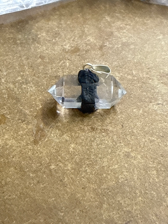 Double Terminated Clear Quartz Necklace