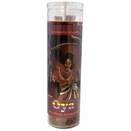 Mama Mojo - Prepared 7 Day Candle - Orisha Oya