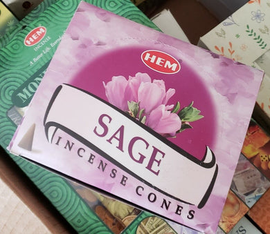 Sage Incense Cones