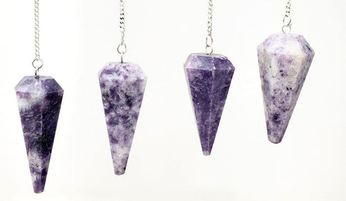 Lepidolite Pendulum